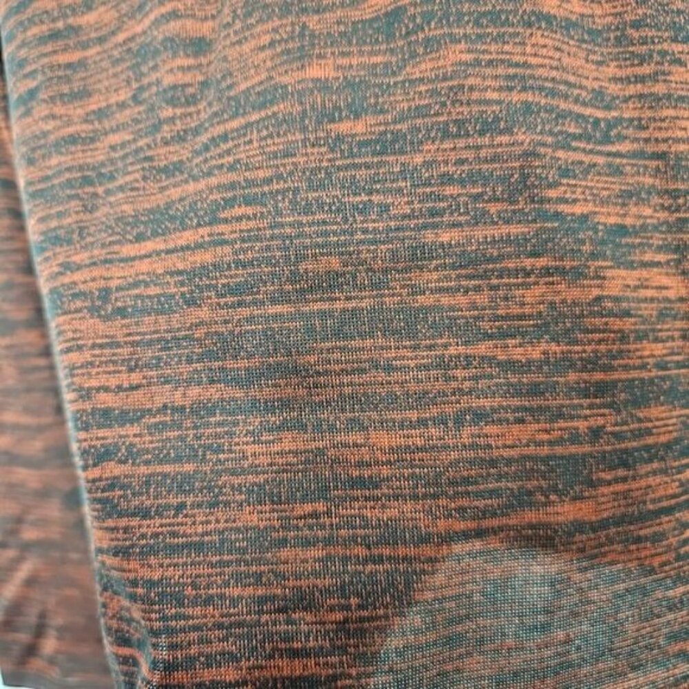 Saint Art Red Static Print Turtleneck Long Sleeve… - image 7